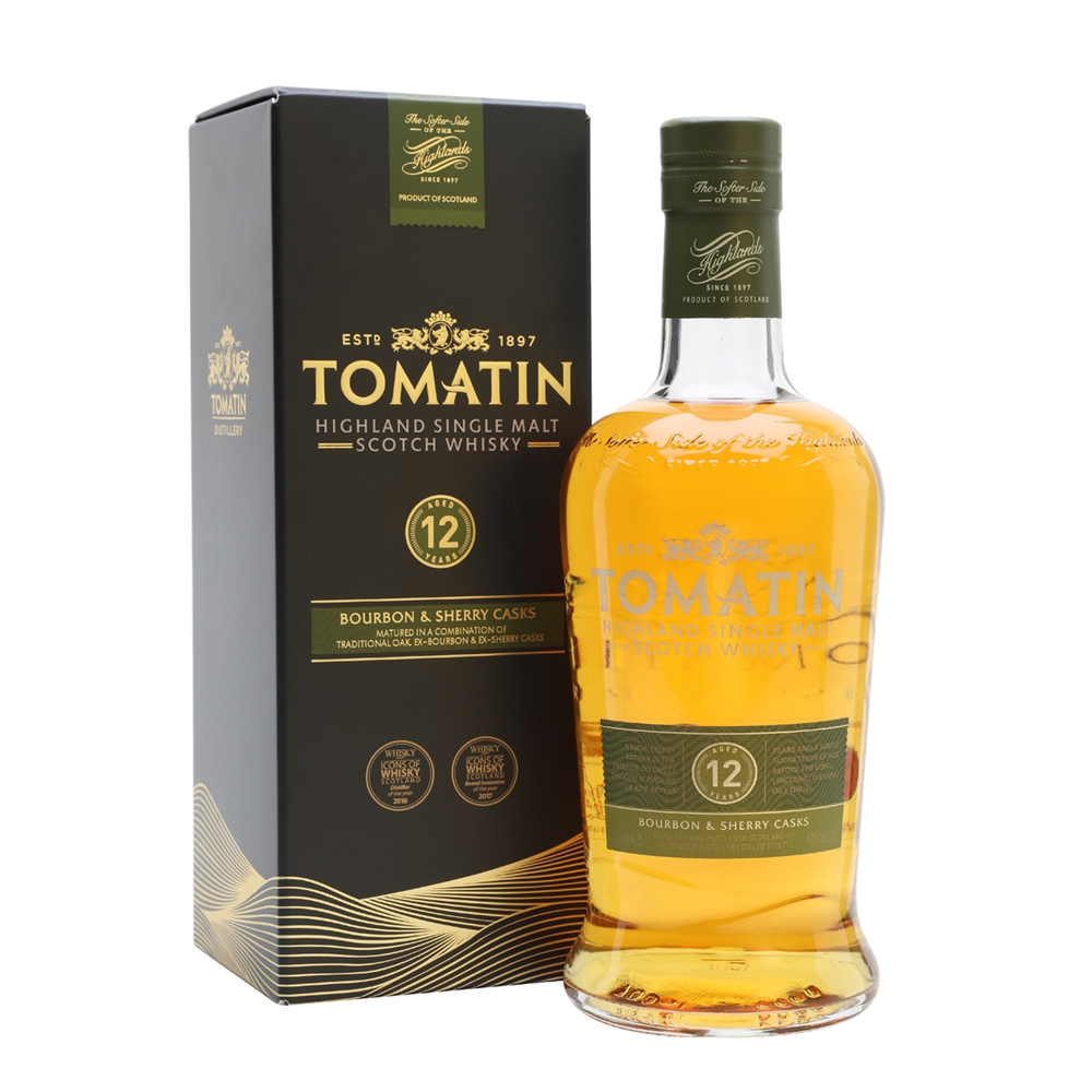 WHISKY TOMATIN 12Y 43%
