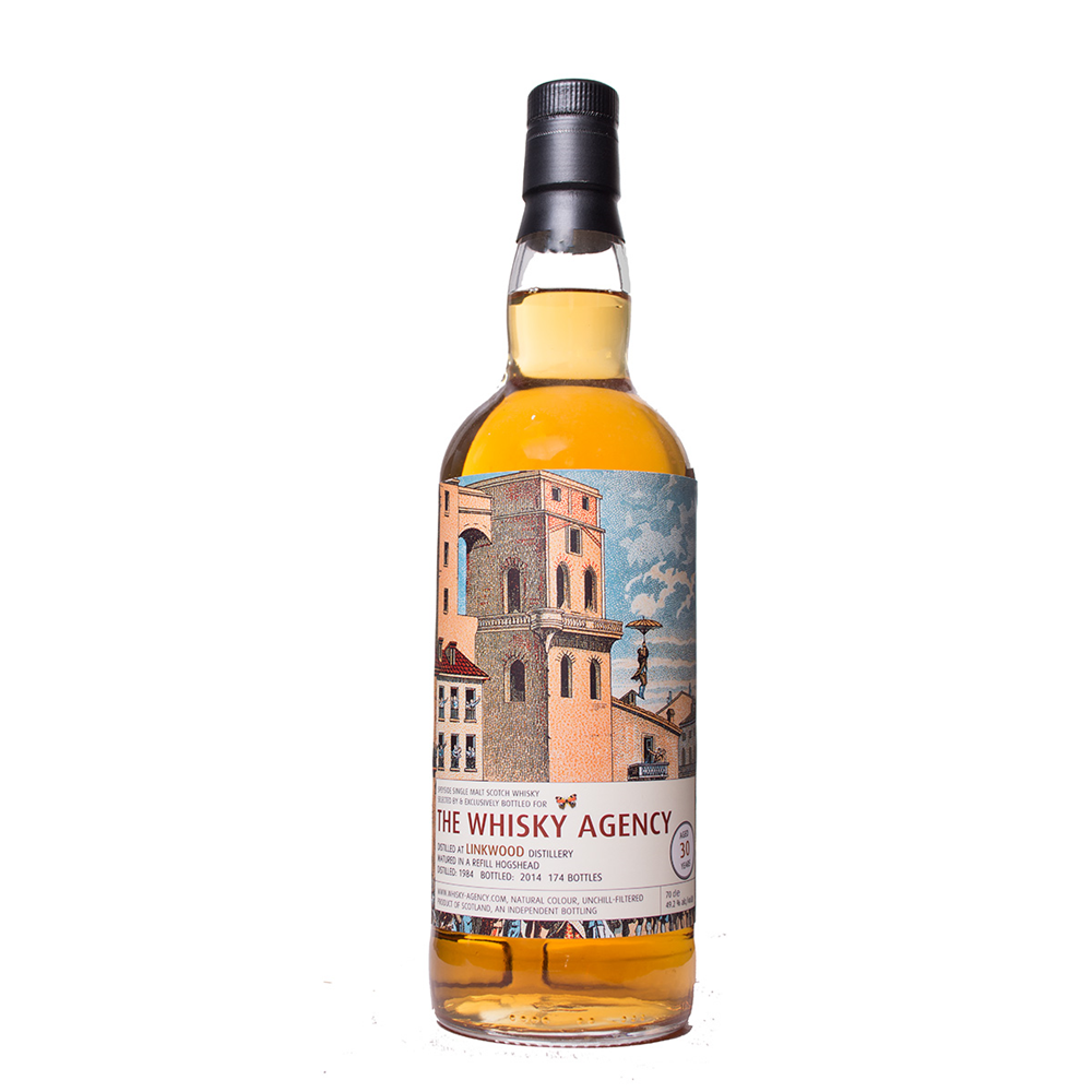 WHISKY LINKWOOD 1984 / 30Y 49,2° THE WHISKY AGENCY