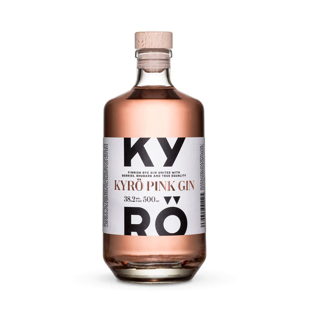 GIN KYRO PINK GIN 38,2% 50CL