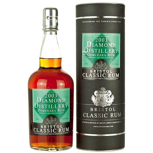 RHUM BRISTOL DIAMOND GUYANA 2003 43°