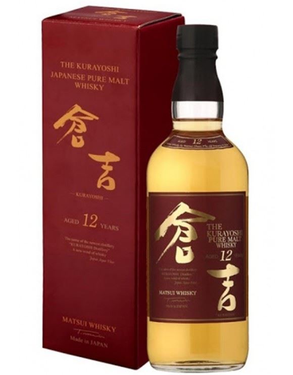 WHISKY KURAYOSHI PURE MALT 12Y 43%