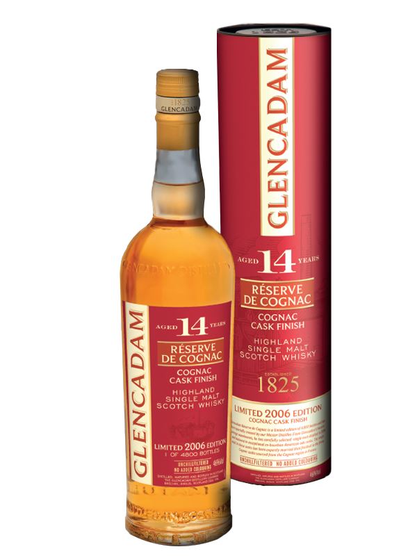 WHISKY GLENCADAM 14 YEARS COGNAC CASK FINISH