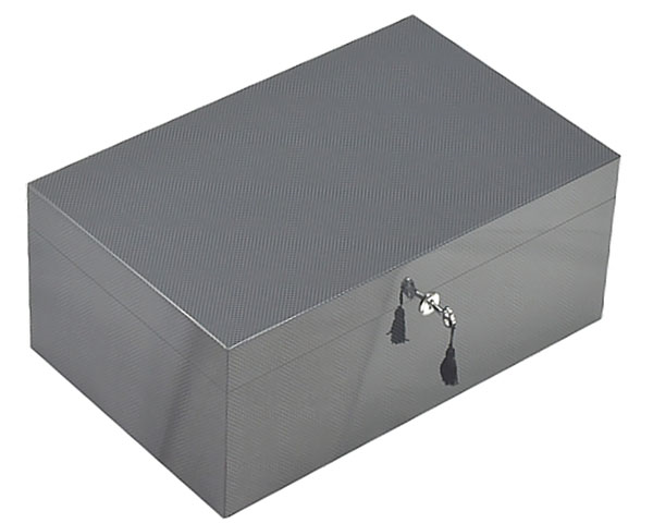 HUMIDOR LUBINSKI Q44499 CARBON FIBER 100 CIG