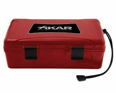 TRAVEL HUMIDOR XIKAR 210XI 10 CIGARS RED