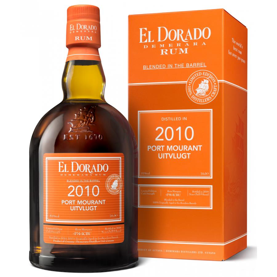 RHUM EL DORADO 2010 PORT MOURANT UITVLUGT