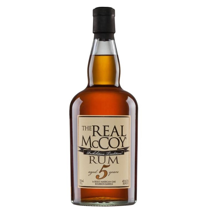 RHUM THE REAL McCOY 5Y OLD DARK RUM 40%