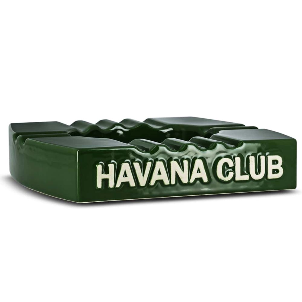 ASHTRAY HAVANA CLUB EL MAXIMO VERT PERRIER