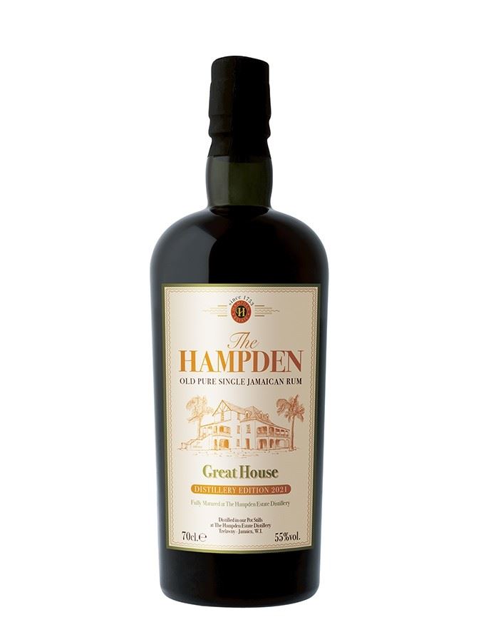 RHUM HAMPDEN GREAT HOUSE 2021 55%