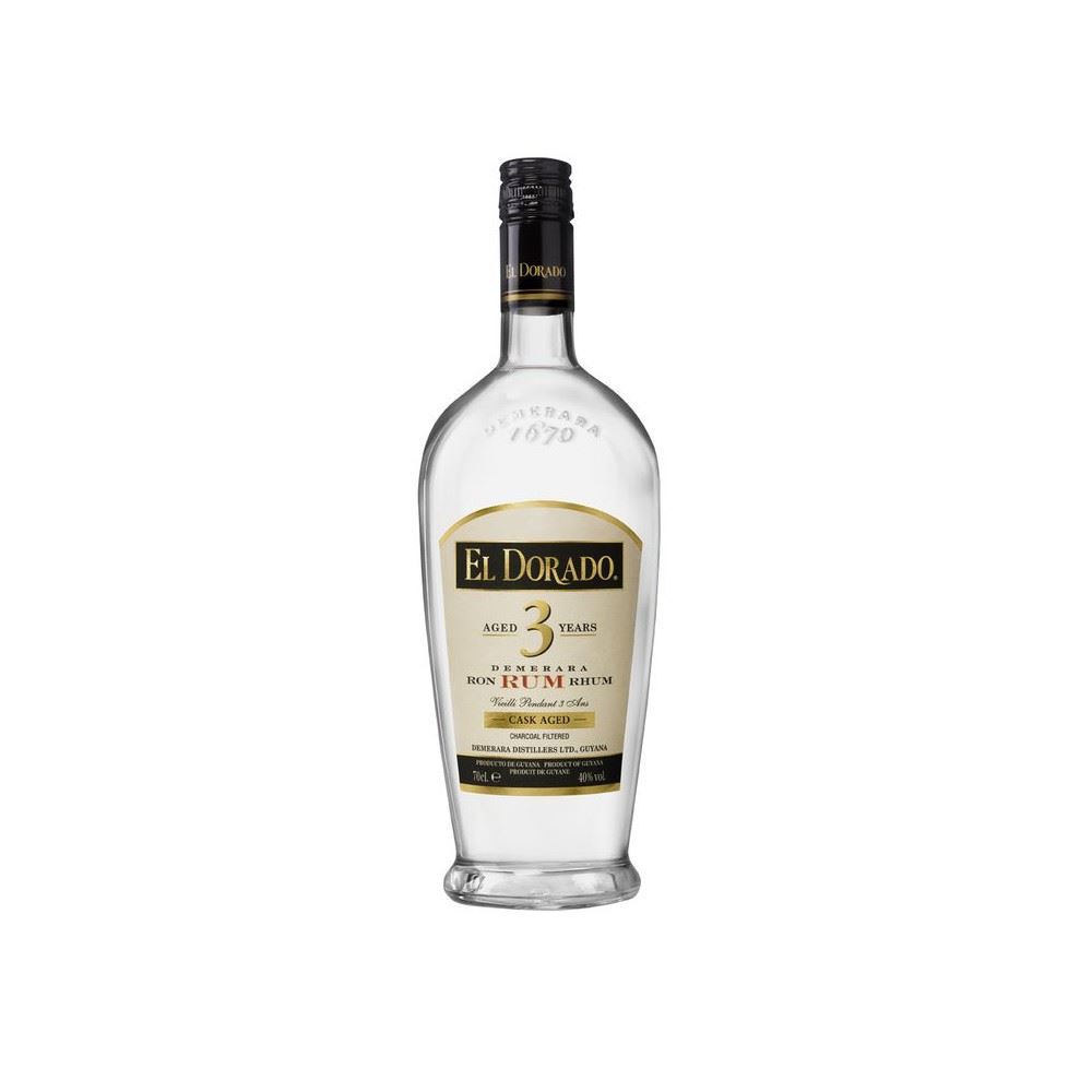 RHUM EL DORADO 3Y WHITE 40%