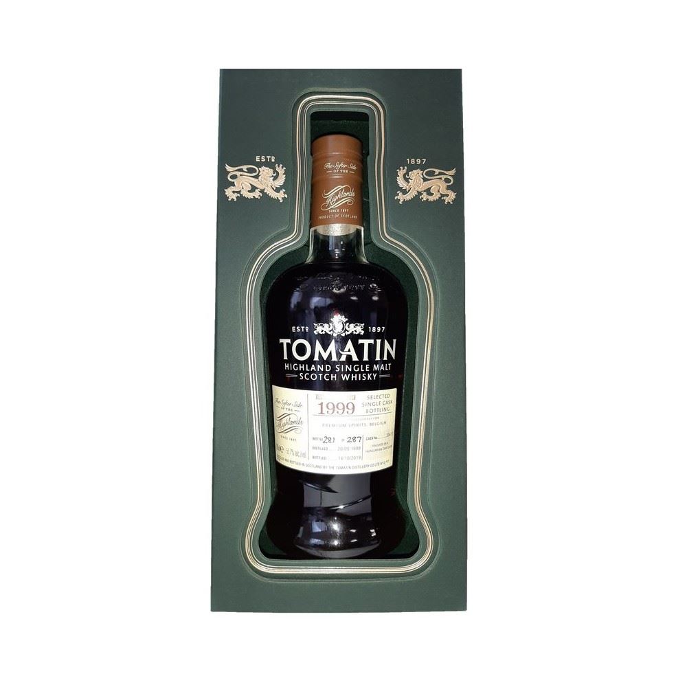 WHISKY TOMATIN 1999 SINGLE CASK #33417  57,7%