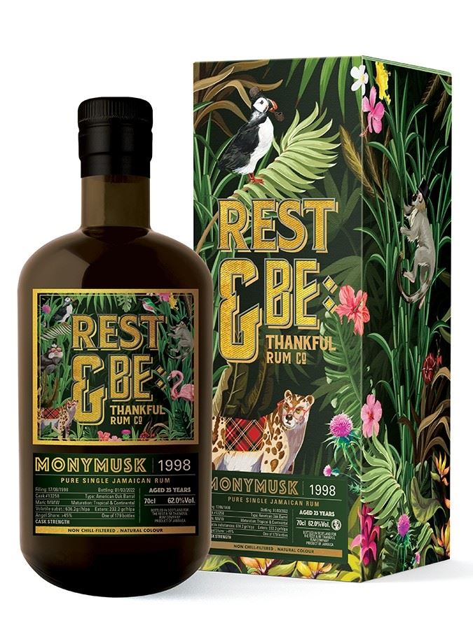 RHUM REST & BE MONYMUSK MMW 1998 23Y 54,7%