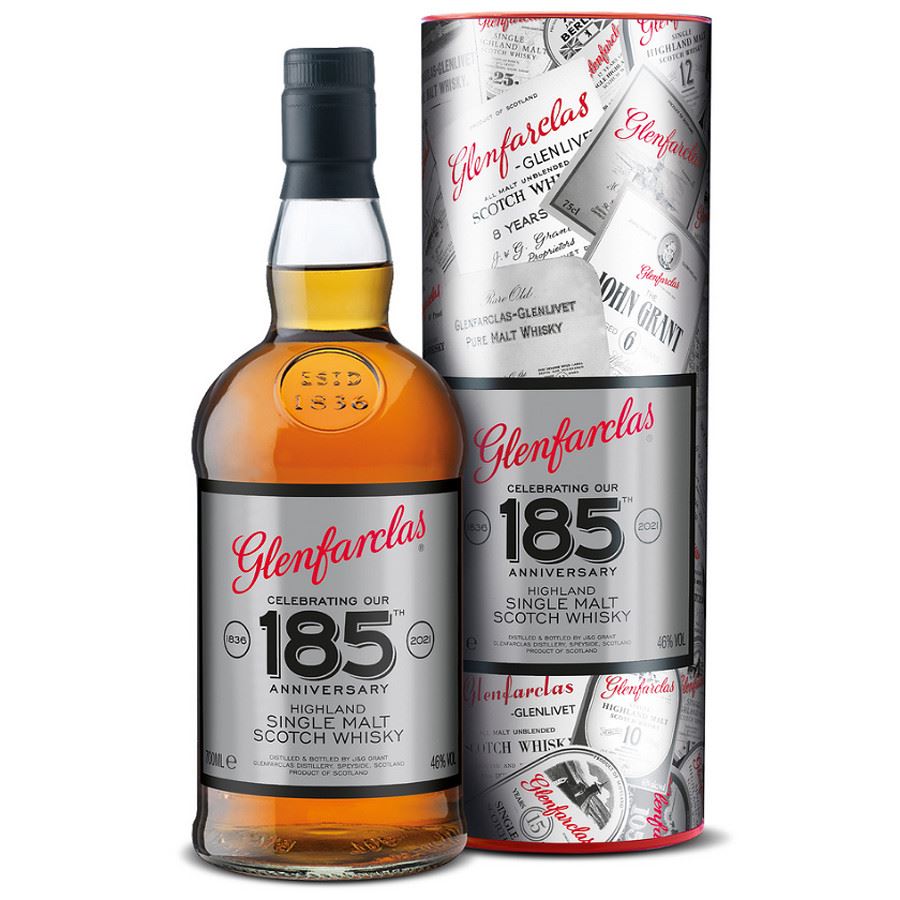 WHISKY GLENFARCLAS 185TH ANNIVERSARY 46% 70CL