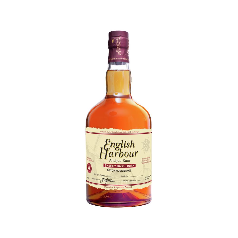 RHUM ENGLISH HARBOUR SHERRY FINISH 46°
