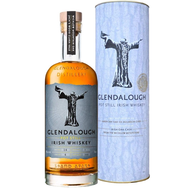WHISKY GLENDALOUGH POT STILL IRISH OAK IRISH WHISKEY 43%