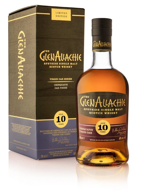 WHISKY GLENALLACHIE 10 YEARS CHINQUAPIN VIRGIN OAK