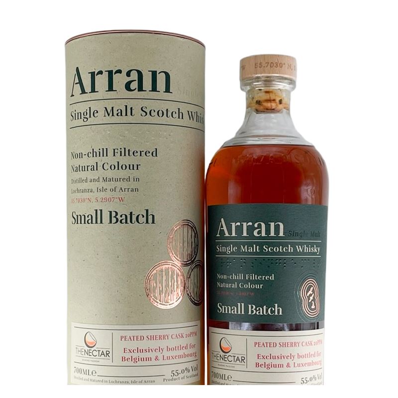 WHISKY ARRAN SMALL BATCH PEAT 3 55°