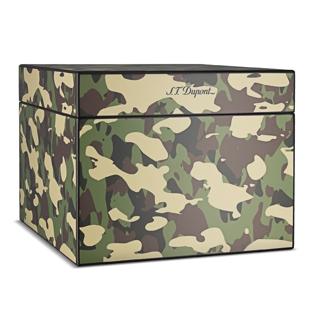 HUMIDOR ST DUPONT CUBE CAMO