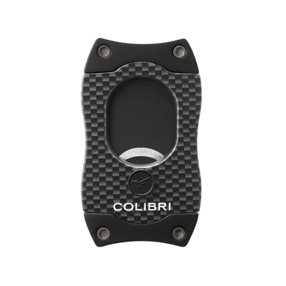 CIGAR CUTTER COLIBRI S-CUT CARBON BLACK