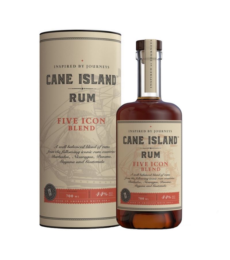 RHUM FIVE ICON BLEND 44% CANE ISLAND