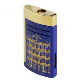 LIGHTER ST DUPONT MAXIJET PARTAGAS BLUE GOLD