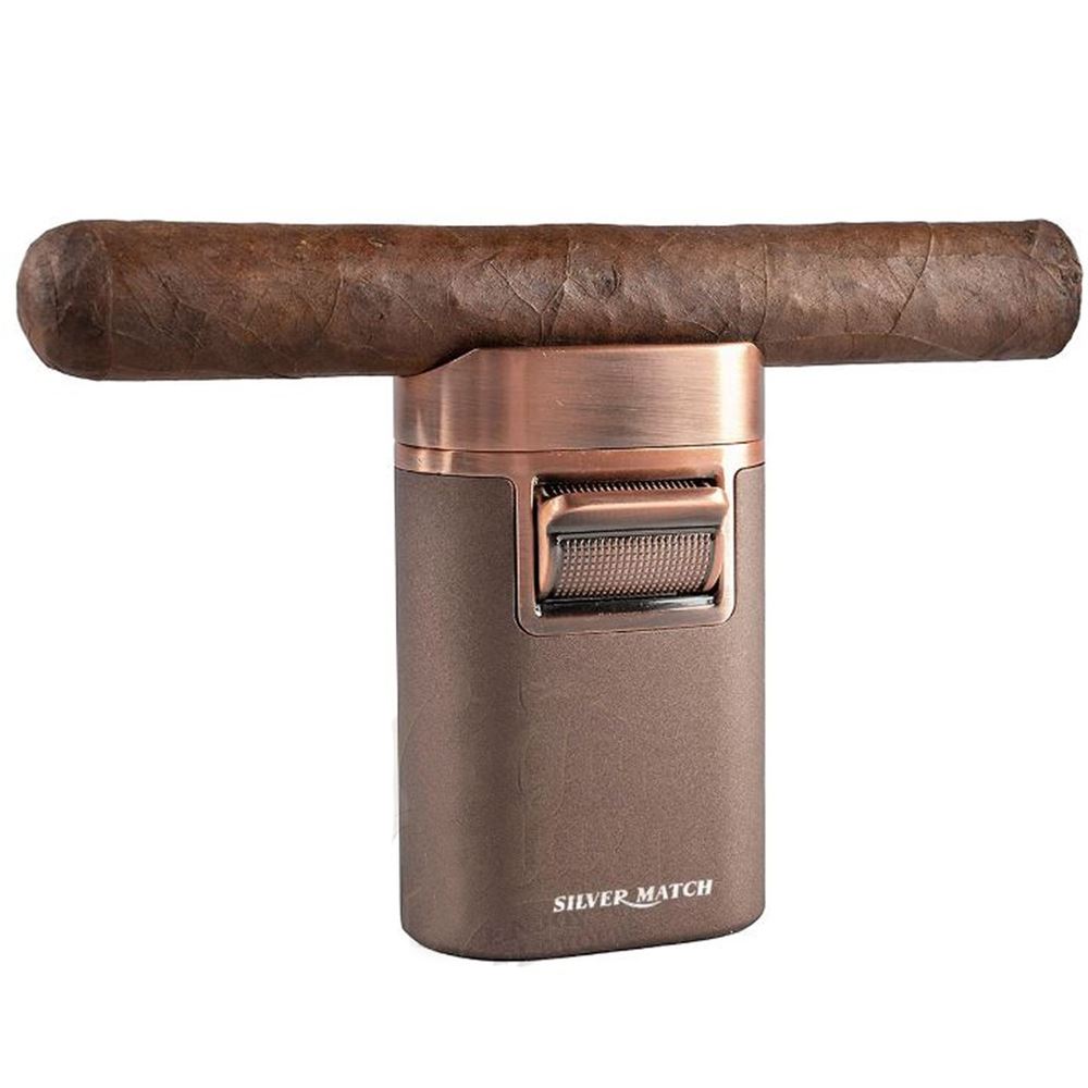 LIGHTER SILVER MATCH MONACO BF CIGAR STAND