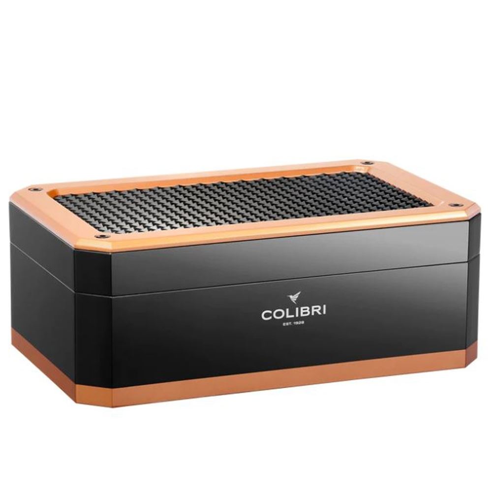 HUMIDOR COLIBRI RALLY BLACK ROSE GOLD