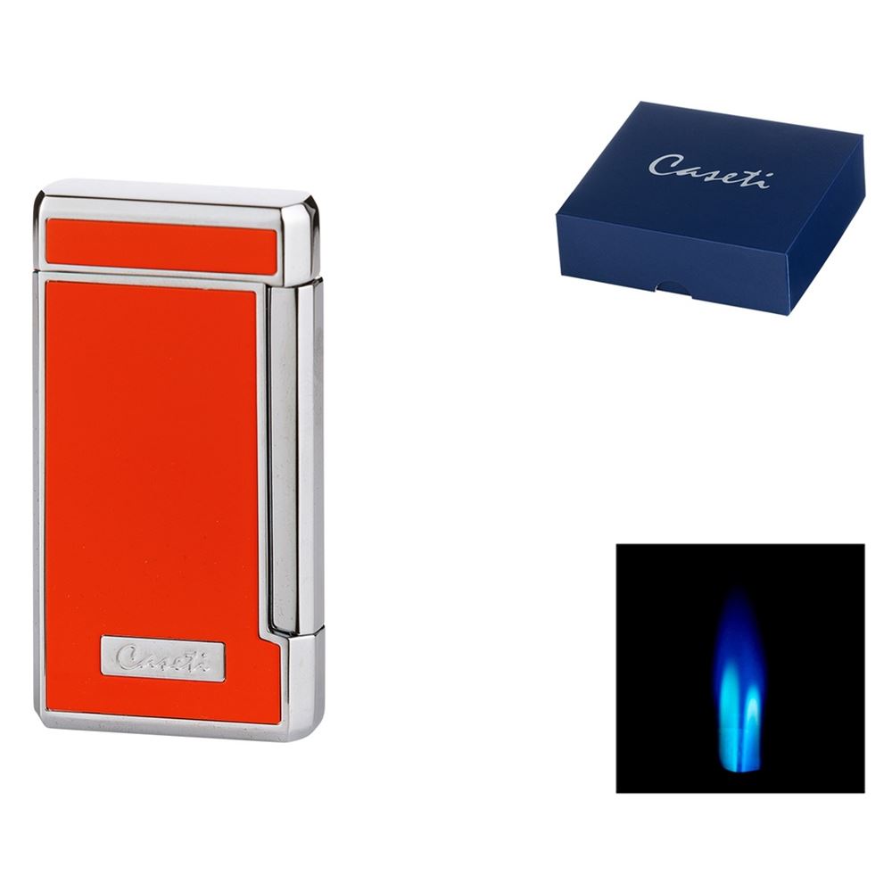LIGHTER CASETI PARIS DOUBLE JET ORANGE