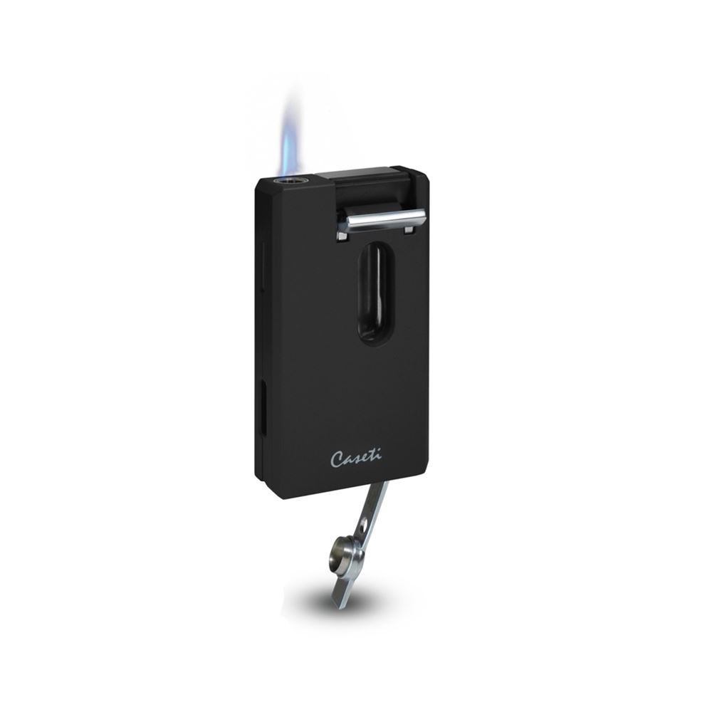 LIGHTER CASETI JET VCUT + PUNCH BLACK MATT