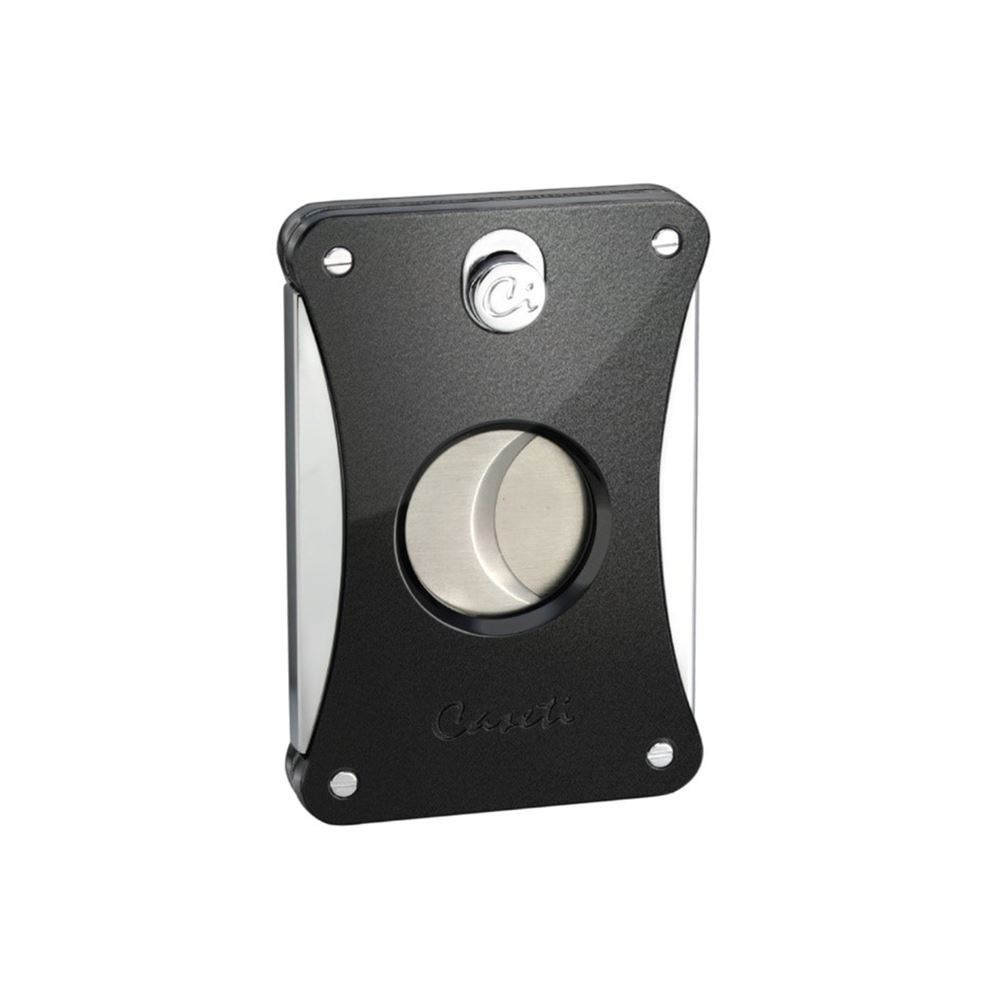 CIGAR CUTTER CASETI SHINY DARK GREY