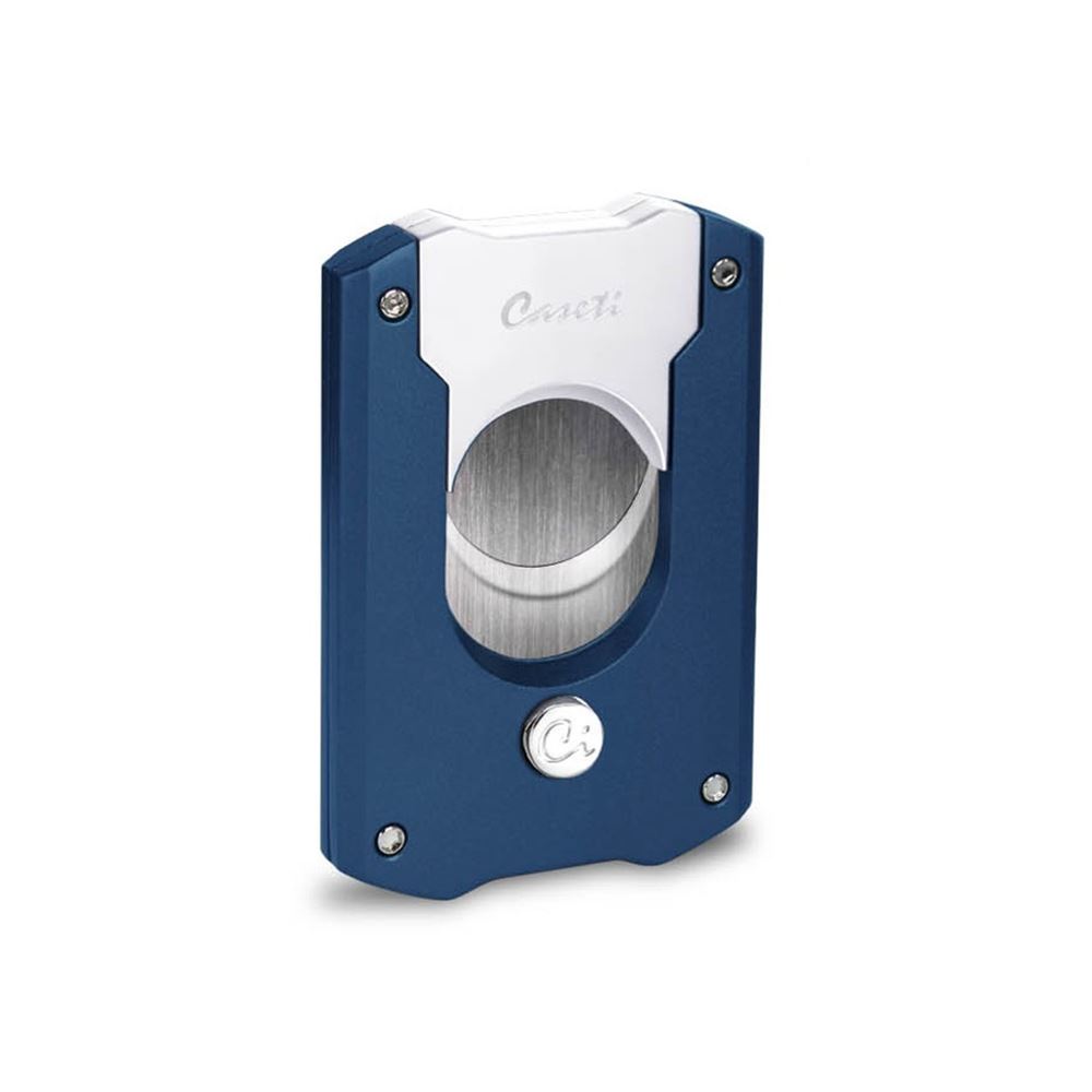CIGAR CUTTER CASETI PEARL MATT BLUE