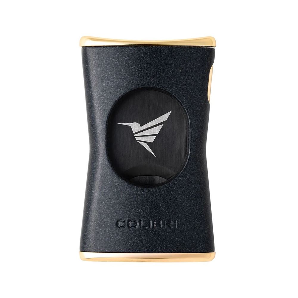 CIGAR CUTTER COLIBRI SLIM BLACK/GOLD CU225T3