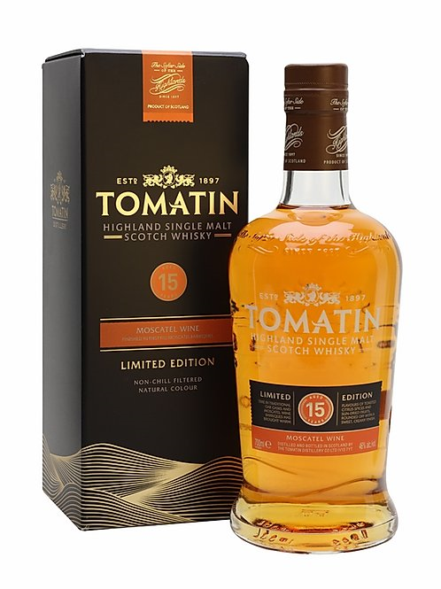 WHISKY TOMATIN 15Y MOSCATEL FINISH