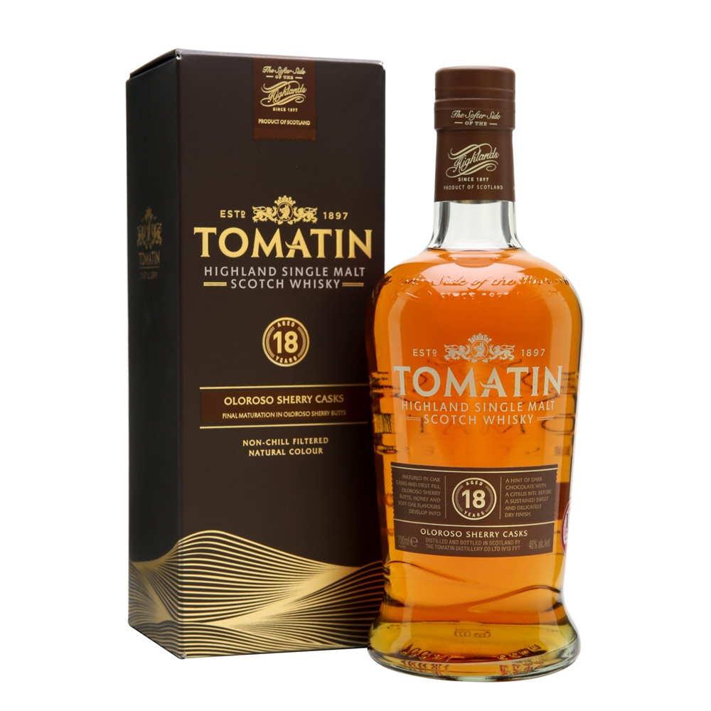 WHISKY TOMATIN 18Y