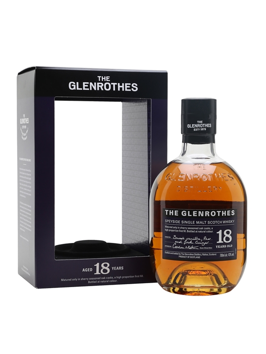 WHISKY GLENROTHES 18Y 43°