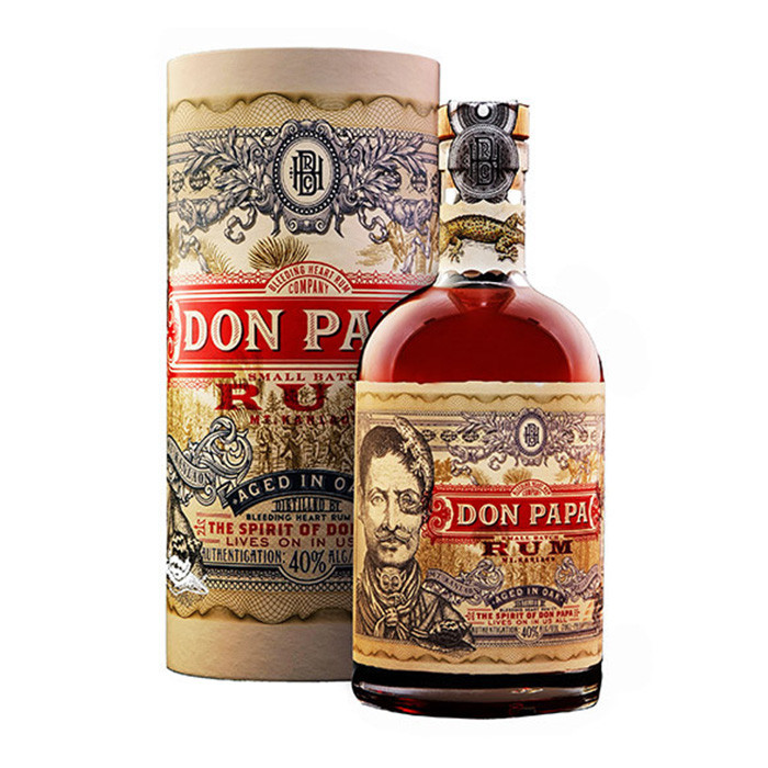 RHUM DON PAPA 8Y 40% 70CL