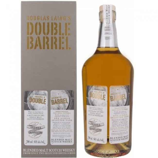 WHISKY DOUGLAS DOUBLE BARREL ARDBERG CRAIGALLACHIE 46°