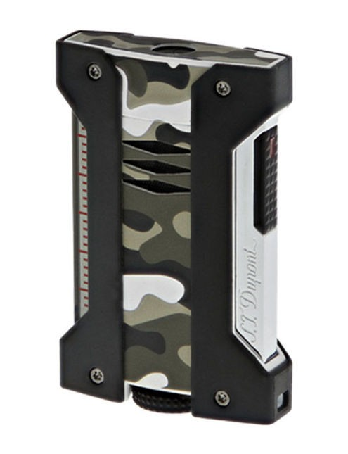 LIGHTER ST DUPONT DEFI EXTREME CAMO MILITARY GREEN