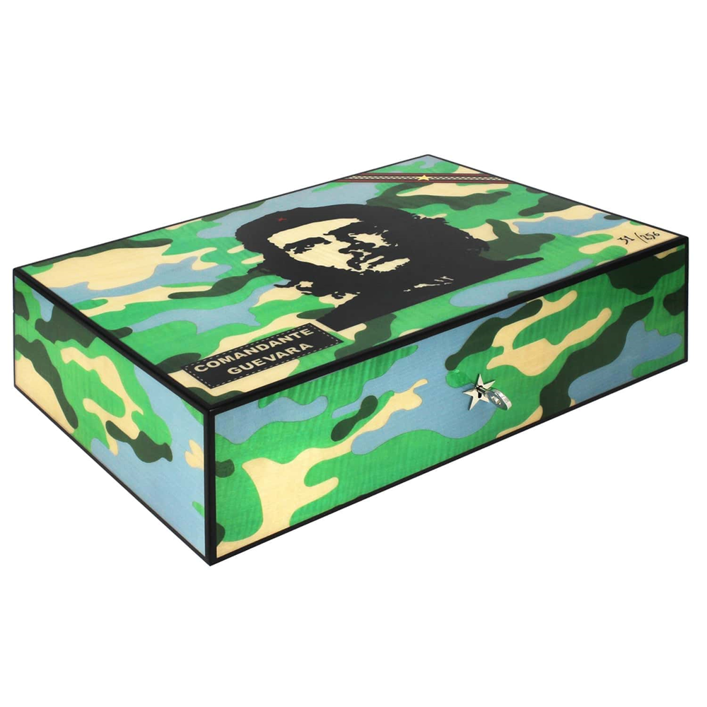 HUMIDOR ELIE BLEU C110 CIGARS "CHE CAMO" LIMITED AND NUMBERED EDITION