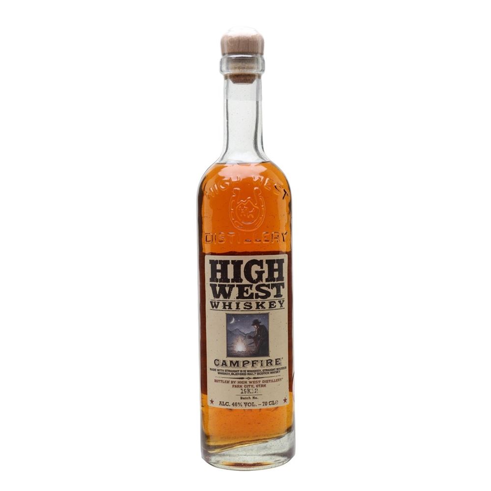 WHISKY RYE HIGH WEST CAMPFIRE 46%