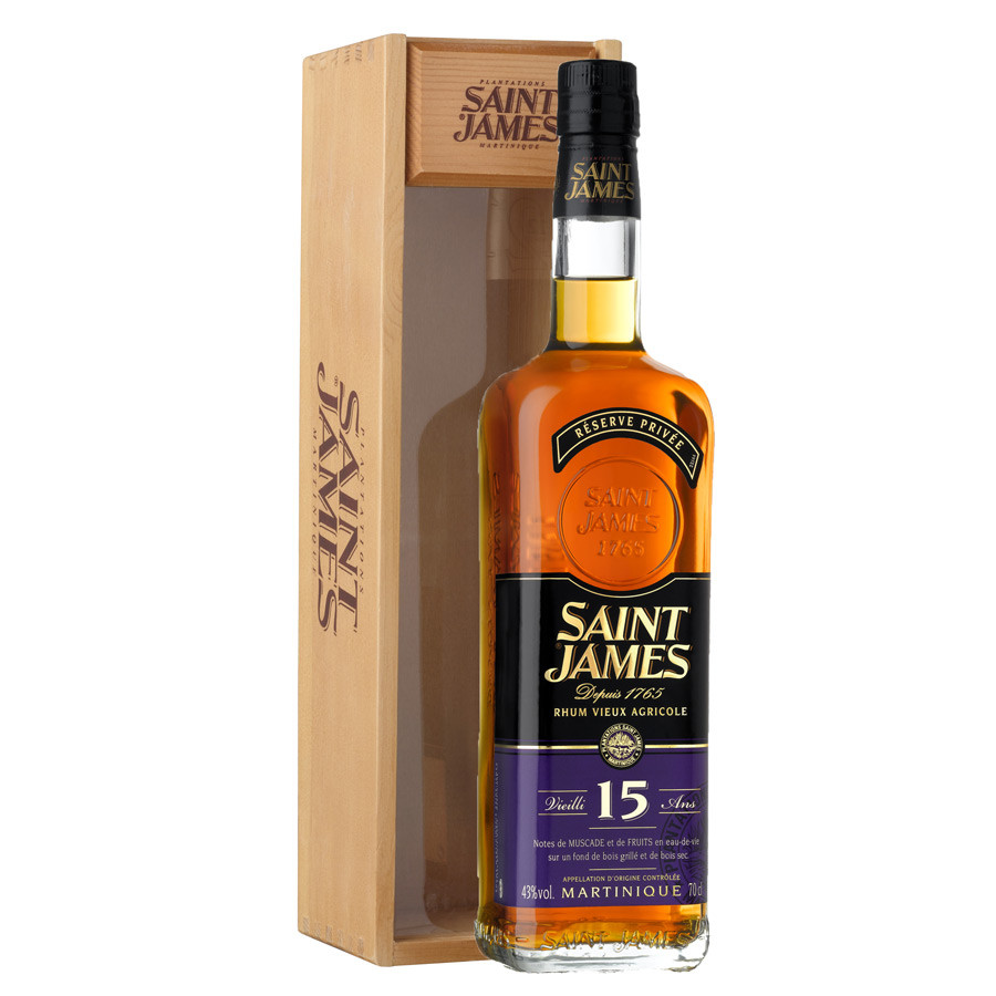 RHUM SAINT JAMES 15Y 43° 70 COF