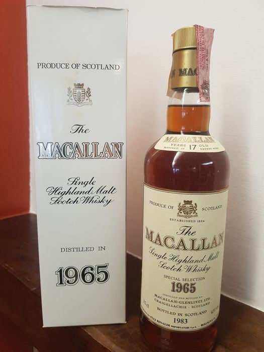 WHISKY MACALLAN 1965 SPECIAL SELECTION 43% (1983)