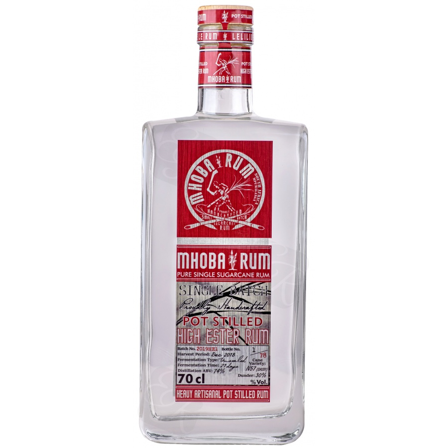 RHUM MHOBA POT STILL HIGH E 65,5°