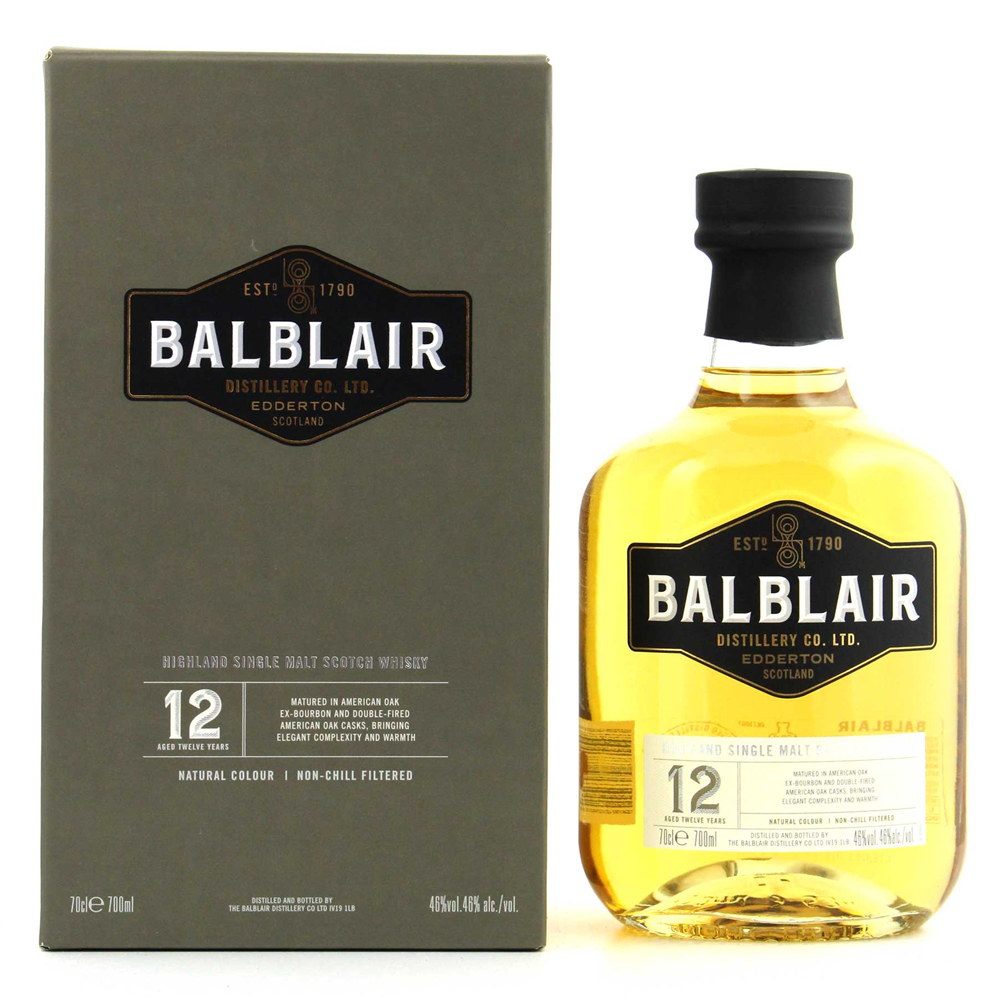 WHISKY BALBLAIR 12Y.  46%