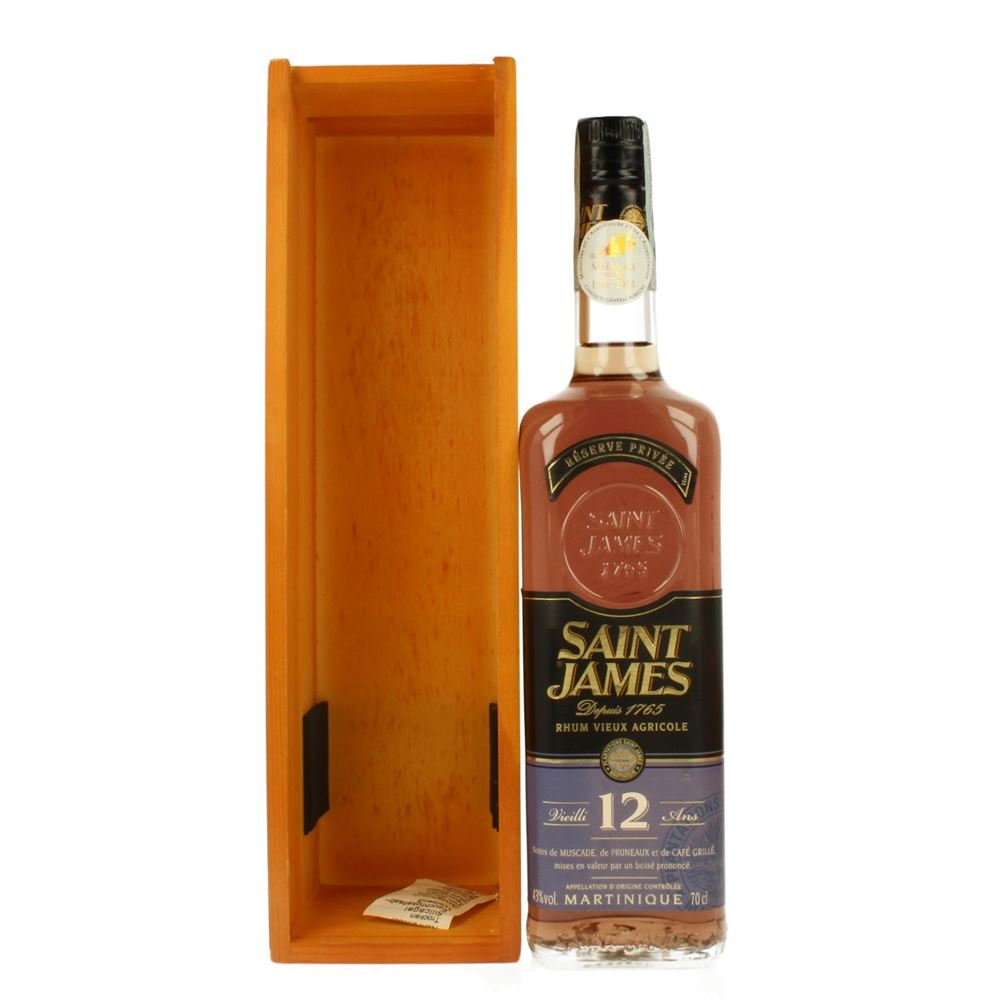 RHUM SAINT JAMES 12Y 43° 70 COF