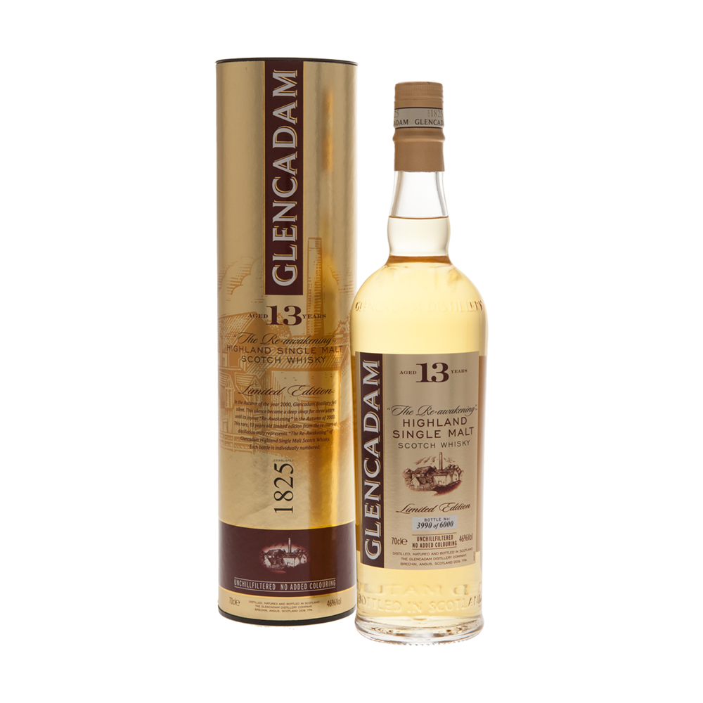 WHISKY GLENCADAM 13Y 46%