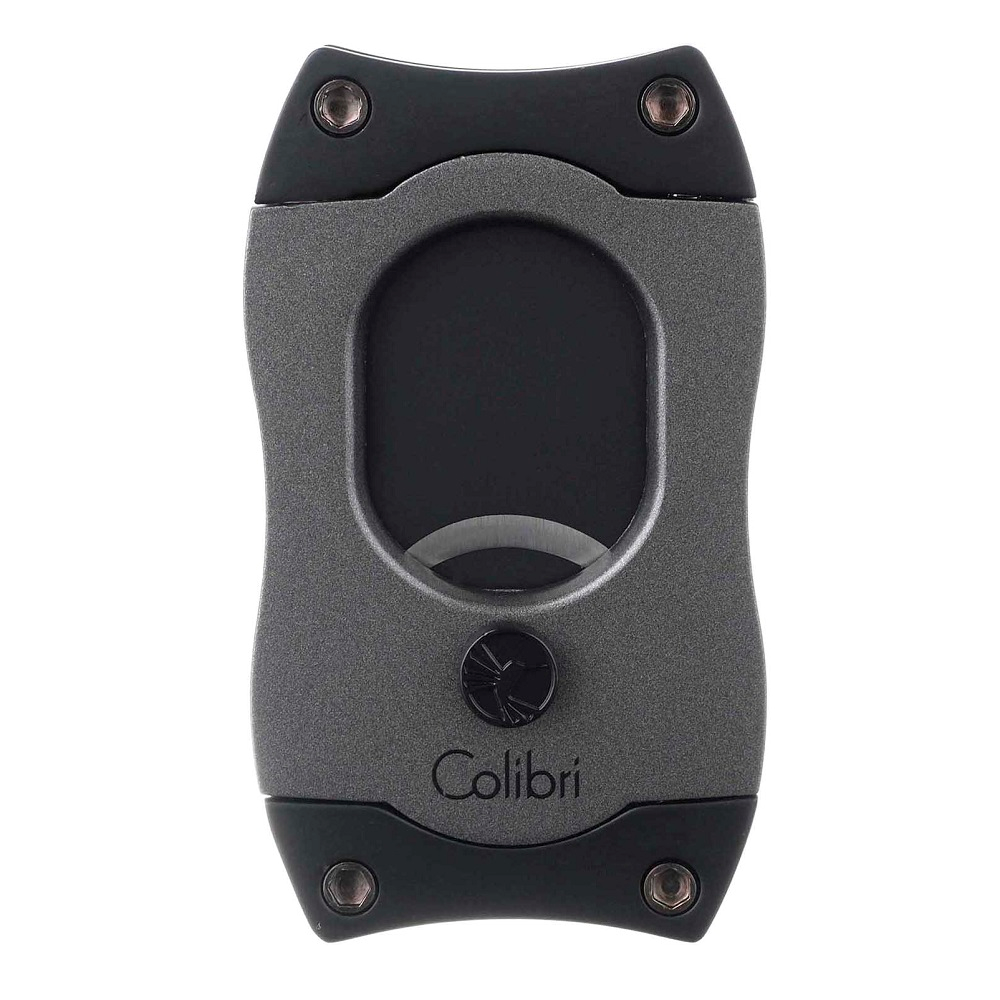 CIGAR CUTTER COLIBRI S-CUT GUNMETAL BLACK BLADES