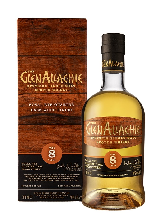 WHISKY GLENALLACHIE 8Y KOVAL RYE FINISH 48%