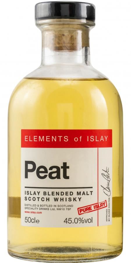 WHISKY ELEMENTS OF ISLAY PEAT 45% 50CL
