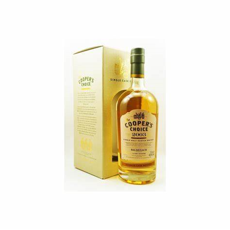 WHISKY BALMENACH 2003 46% COOPERS CHOICE