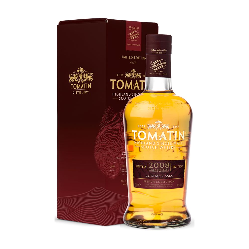 WHISKY TOMATIN FRENCH COLLECTION COGNAC 46%